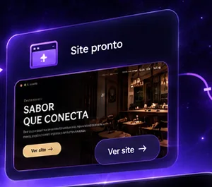 Site pronto: gerado pela IA em 3 minutos